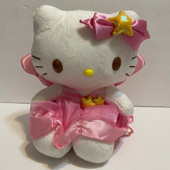 Sanrio Toys Sanrio Hello Kitty Pink Plush With Angel Wings8hnew sanrio-toys-sanrio-hello-kitty-pink-plush-with-angel-wings8hnew